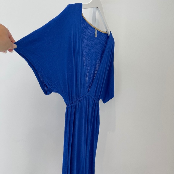 VITAMIN A BLUE BEACH COVER-UP DRESS SIZE SMALL NWOTS! - Picture 6 of 16